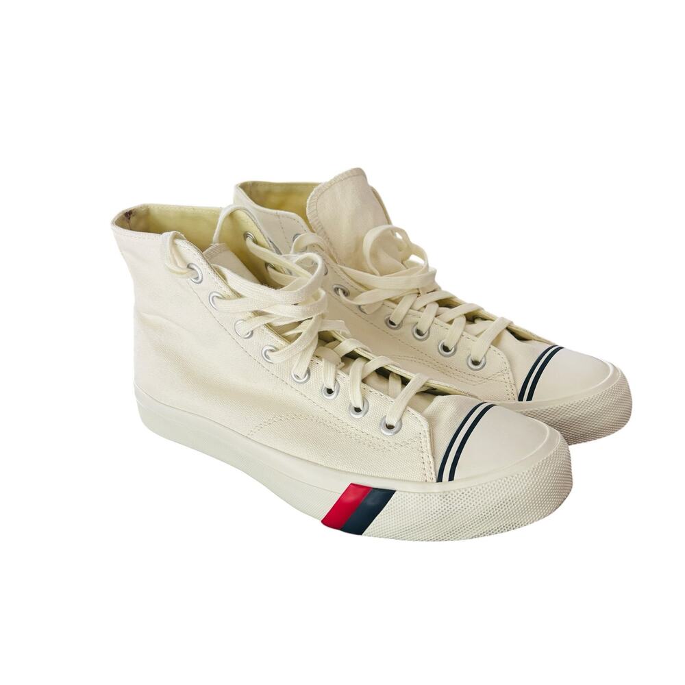 MISMATCHED PRO KEDS HI TOP SNEAKERS NEW IN BOX 9.5 R, 9 LEFT